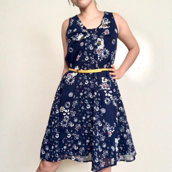 target blue floral dress